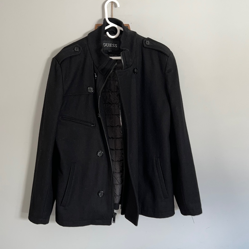 Guess Large Black Coat